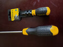 史丹利（STANLEY） 十字螺丝刀大号短小粗螺丝刀套装工具强磁性起子改锥家用螺丝批 PH2×300MM(十字)(杆径6.4MM) 实拍图