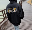 耐克（NIKE）Jordan官方耐克乔丹男子夹克冬季外套棉服保暖印花刺绣轻便CZ1191 010黑/大学金/白/(大学金) 2XL 实拍图