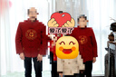 俞兆林唐装男中国风爷爷奶奶生日大寿衣服中老年加绒加厚爸爸冬季套装 冬季 - 红色【加绒上衣】 L 【男款120-140斤穿】 实拍图