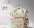 十月结晶妈咪包双肩妈妈包手提多功能大容量母婴新款时尚包 清雅绿USB款【20L】 实拍图