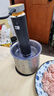 东菱（Donlim）【国家补贴】绞肉机家用小型电动搅拌棒机器辅食佐料机 绞辣椒绞蒜大容量备餐多功能料理棒DL-5028 DL-5028不锈钢款 1.2L 实拍图