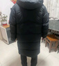 安踏三层速暖羽绒服丨三防中长款鸭绒外套女士冬季面包服收腰连帽上衣 实拍图