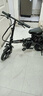 五羊2025新国标3C电动自行车代步代驾铝合金/高碳钢锂电池折叠电动车 G系-7减震-30A纯电80km 实拍图