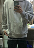 adidas休闲加厚毛圈连帽卫衣套头衫男女阿迪达斯官方轻运动   金属灰   M 实拍图