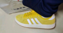 adidas「面包鞋」GRAND COURT BASE 00s休闲低帮板鞋男女阿迪达斯   银灰黄/白色/树脂黄   41 实拍图