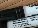 可擦白板笔教师用水性黑色儿童无毒彩色红色蓝色黑板笔画板写字易擦写粗头大头记号笔可擦除专用细头批发水笔 【黑色】1支/白板笔 实拍图