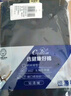 恒源祥【热销10W套】秋衣秋裤男纯棉中老年加肥加大薄款棉毛衫 男黑色 实拍图