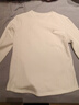 拇指白小T【李乃文同款】25秋冬加绒长袖t恤男士打底衫磨毛加厚保暖热T白T 2025款-热力【大身加绒】女款-白色 L 实拍图