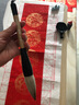 得力对联笔大号毛笔大字抓笔狼羊兼毫提斗书画泼墨春对联专用笔 斗笔 毛笔单支 对联笔礼物六一儿童节 实拍图