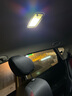 映红 汽车led阅读灯 室内灯泡冰蓝车顶灯车内灯后备箱灯尾箱灯牌照灯T10改装双尖12V泡 31MM白光-12V 实拍图