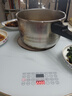 志高（CHIGO） 暖菜板热菜保温板家用饭菜保温板电动转盘餐桌旋转加热发酵解冻多功能加热板带火锅恒温暖菜宝 70cm电动旋转大理石纹白+2200W火锅 实拍图