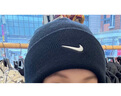 耐克（NIKE）帽子男帽女帽 冬季新款针织保暖毛线帽户外出行时尚绒线帽 热销/黑色/经典款 刺绣logo MISC 实拍图