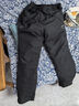 JEEP SPIRIT吉普羽绒裤男保暖冬季裤子男士羽绒裤外穿防寒加绒裤 黑色 3XL  实拍图