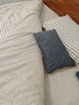 素时代四件套 纯棉床上四件套床单被套200*230cm 1.8米床笠 咖 实拍图