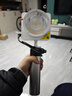神牛100W补光灯双色温RGB手持led摄影灯拍照视频主播室内户外打光 25600mAh容量电池手柄 实拍图