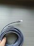 秋叶原 六类网线 CAT6类单股纯铜线芯 千兆高速电脑路由器宽带连接线 工程监控家用成品跳线 灰 10米 QS2619A 实拍图