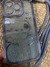 世韩适用华为Pura70Pro手机壳HUAWEIP70/+保护套带挂绳全包气囊防摔卡通可爱镜头全包透明软壳线条小狗 实拍图