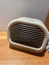 VINEHEAT速热取暖器暖风机家用小型电热器节能省电办公桌下卧室电暖气静音 NEW奶油白机械式【可调节角度-400w】 实拍图
