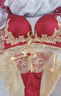 浪莎红色内衣女文胸本命年加厚杯小胸大胸结婚属马年宫廷风胸罩套 实拍图