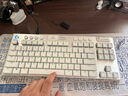 罗技（G）G913/G915 TKL机械键盘无线蓝牙双模游戏电竞矮轴超薄人体工学电脑吃鸡全尺寸背光送男生男友礼物 G913 TKL白-T轴（茶轴） 实拍图