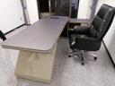 三雀轻奢老板桌办公桌简约现代董事长总裁桌大班台经理办公室桌椅组合 2.4米老板桌 实拍图