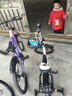 飞鸽儿童自行车6-8-10-12岁青少年自行车学生12到18岁变速山地自行车 单速-辐条轮-渐变紫-98%已安装 20寸【适合身高130cm-155cm】 实拍图