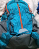 WSPEN×艾王户外登山包双肩背包轻便旅行徒步越野骑行运动跑步背囊男女 青绿色 38L 实拍图