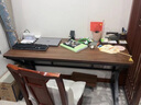 裕邻电脑桌家用学习写字桌台式书桌办公简易书桌电竞长条桌子YLZ23 【特厚22mm】古典胡桃100*60cm 实拍图