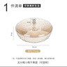 彩致（CAIZHI）水果盘新年家用干果盘坚果零食糖果盘收纳盒 银熊可旋转CZ6243 实拍图