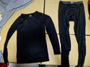 艾伦伯顿（Alen Botun）速干衣女滑雪保暖内衣跑步瑜伽运动套装内搭衣裤冬季健身户外登山 加绒两件套C【速干 保暖】 S 【85-100斤】 实拍图