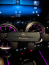 怡发奔驰车载手机支架C260L E300L A200L GLC300 GLE GLA GLB导航支架 奔驰专用-重力款【曜石黑】 20-25款GLB/EQB 实拍图