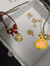 周六福黄金吊坠女足金999弥勒佛公吊坠计价AA041339 不含链 约2.59g  实拍图