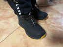 探路者（TOREAD）旗舰 儿童运动鞋男女中大童鞋秋冬季款冬靴徒步鞋子 黑色黄色 35 实拍图