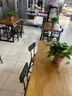 木办实木吧台桌家用奶茶店咖啡厅图书馆餐厅休闲吧阳台高脚长条餐桌椅 实拍图