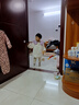 巴厘小猪（BALIPIG）宝宝冬季外出棉服外套加厚保暖夹棉儿童棉袄可爱甜美 香芋紫 110 cm 实拍图