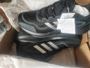 阿迪达斯 （adidas）男鞋跑步鞋秋冬黑武士户外轻便耐磨透气休闲旅游运动鞋 黑色 44.5 实拍图