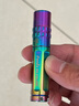 FENIX菲尼克斯手电筒不锈钢材质AAA7号电池小手电SILVGLOW 幻彩色  实拍图