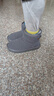 回力童鞋儿童雪地靴2025冬季新款男童高帮加绒保暖棉鞋女童加厚棉靴子 灰灰色-0044 35 推荐脚长21.1内长22.1 实拍图