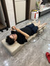 奥克斯按摩床垫全身躺垫按摩仪器床上按摩靠垫多功能颈椎肩颈腰部背部一体神器气囊导轨电动自动揉捏送礼 【卡其色】捶打揉捏全背游走+气囊按压+温感热敷 实拍图