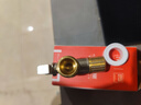 老铜匠燃气热水器球阀 球芯角阀全开大流量全铜冷热4分厨房面盆三角阀 【1只】4分 热水 黄铜球阀 实拍图