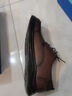 意尔康皮鞋男软底商务休闲鞋秋冬圆头加绒系带新款棉鞋 55476W棕色41 实拍图