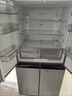 美的（Midea）慧鲜系列480升变频一级能效十字双开门四开门对开门风冷超薄大容量囤货家用智能冰箱家电国家补贴 BCD-480WSPZM(E)榭湖银 实拍图