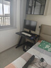 木藝生原创电脑桌台式家用办公书桌卧室电竞桌椅套装碳纤维竞技游戏桌子 RGB灯高端玩家M9系-碳纤维 长80宽60高75cm 实拍图