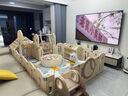幼贝臣婴儿游戏围栏地上爬行垫宝宝学步室内护栏组合儿童游乐场爬爬垫 【大型】组合E 实拍图
