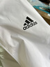 adidas休闲宽松舒适连帽夹克外套女装阿迪达斯官方轻运动 白/黑色   XS 实拍图