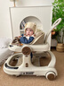 尼美乐婴儿学步车科学学步6个月以上1到2岁宝宝学走路助步可折叠防侧翻 宝石蓝【音乐+餐盘+推把+脚垫】 实拍图