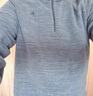 迪卡侬（DECATHLON）保暖户外抓绒衣外套男女运动宽松秋摇粒绒外套冲锋衣内胆 男款-半拉链-浅灰色 S 实拍图