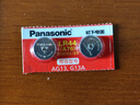 松下（Panasonic） LR44/LR43/LR41/L1154/LR1130扣式电池手表仪器 LR44/AG13/AG76/L1154（两粒） 实拍图