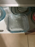 希乐扣Cilock耐高温玻璃盘子家用烤盘烤箱微波炉餐盘鱼盘菜盘碟子餐具正方形 0.9L 实拍图