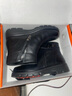 强人女靴羊毛保暖休闲棉鞋头层牛皮轻便厚底防寒靴子 JDC730129 黑 37 实拍图